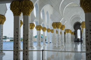 Säulengang - Abu Dhabi