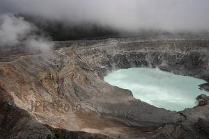 Kratersee Poas - Costa Rica